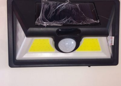 luz da parede do sensor solar - sunpowermz