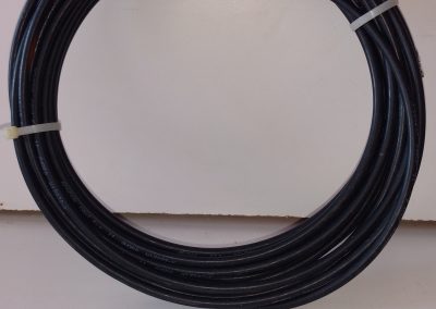 Cabo para paineis solares preto 6mm - sunpowermz